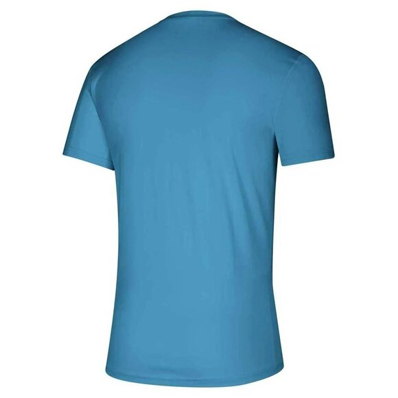 Adidas Creator Tee 2XL Light Blue White Short Sleeve Aeroready Logo EK0084 New - Picture 10 of 11